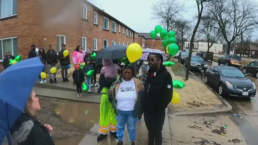 Family holds vigil for shooting victim